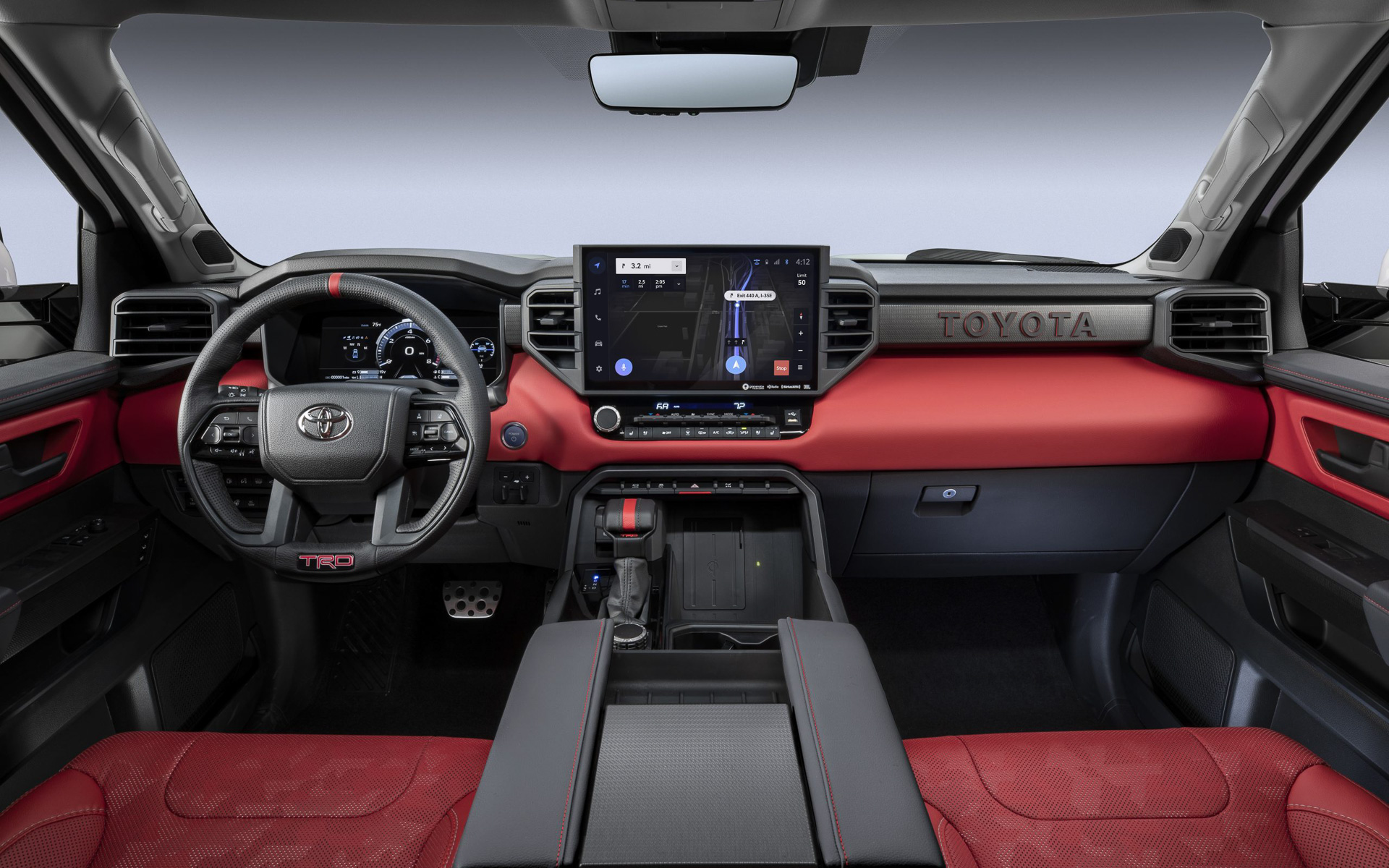 TRD Rpoのインテリア