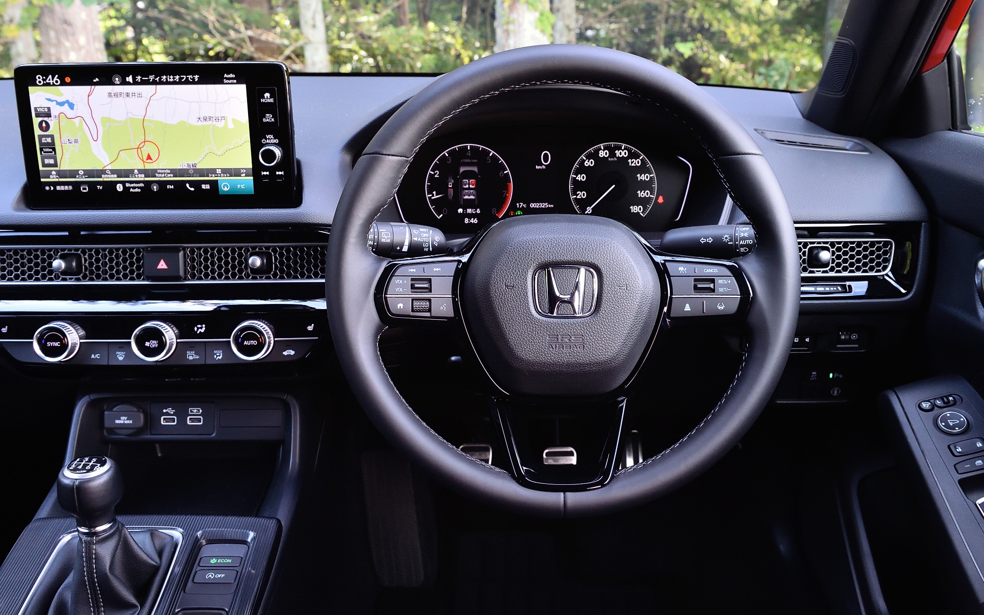 MTモデルのインパネまわり