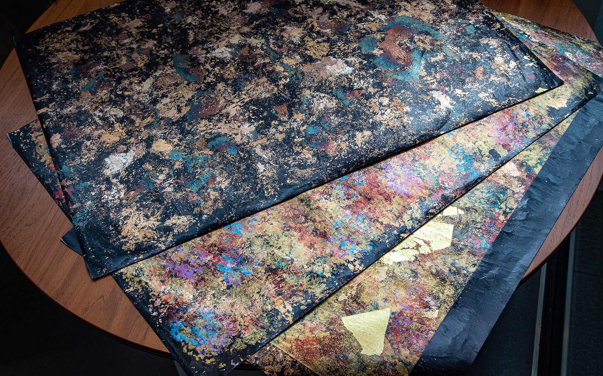 会場に展示してあった西陣の製品