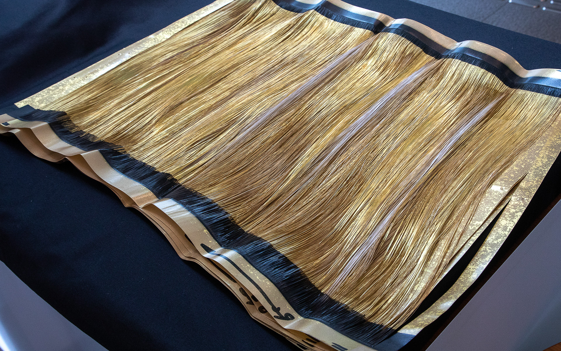 会場に展示してあった西陣の製品