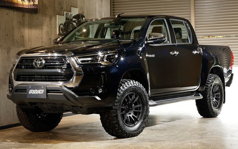 レイズ、ラージP.C.D.車向けグラムライツ「57XR-X」 タフさとワイルド