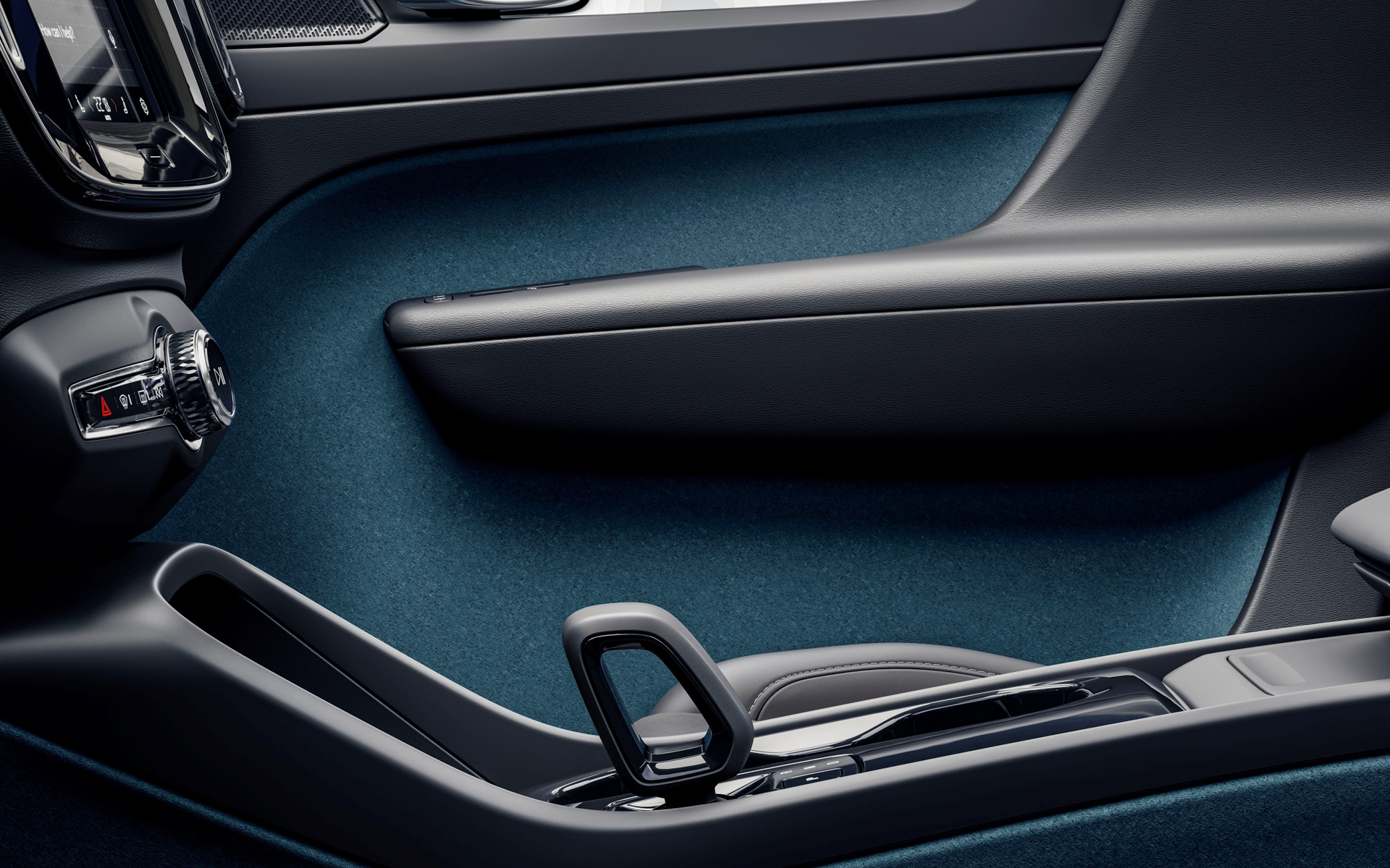 新型EV「C40 Recharge」のインテリア