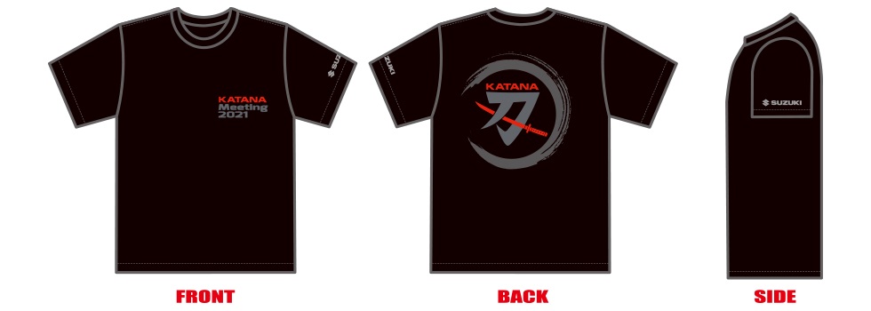 オリジナルTシャツ（M、L、XL）　価格2750円（税別・送料別）