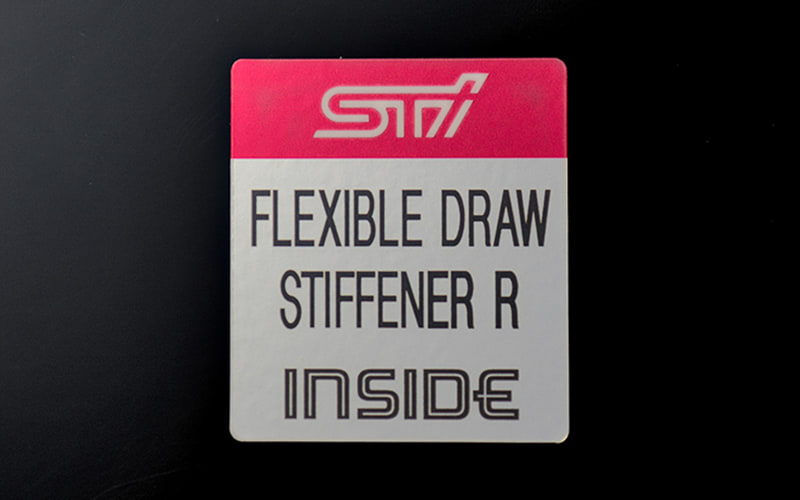 STI、「インプレッサ」＆「XV」用「フレキシブルドロースティフナー
