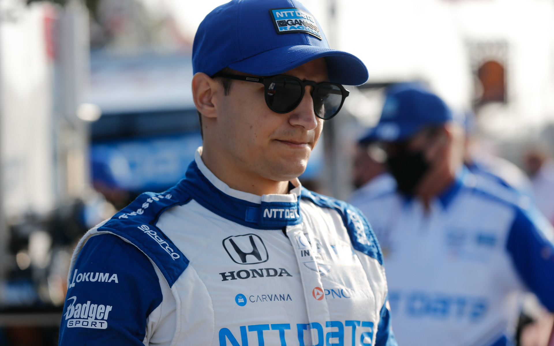 アレックス・パロウ選手（写真は予選時）