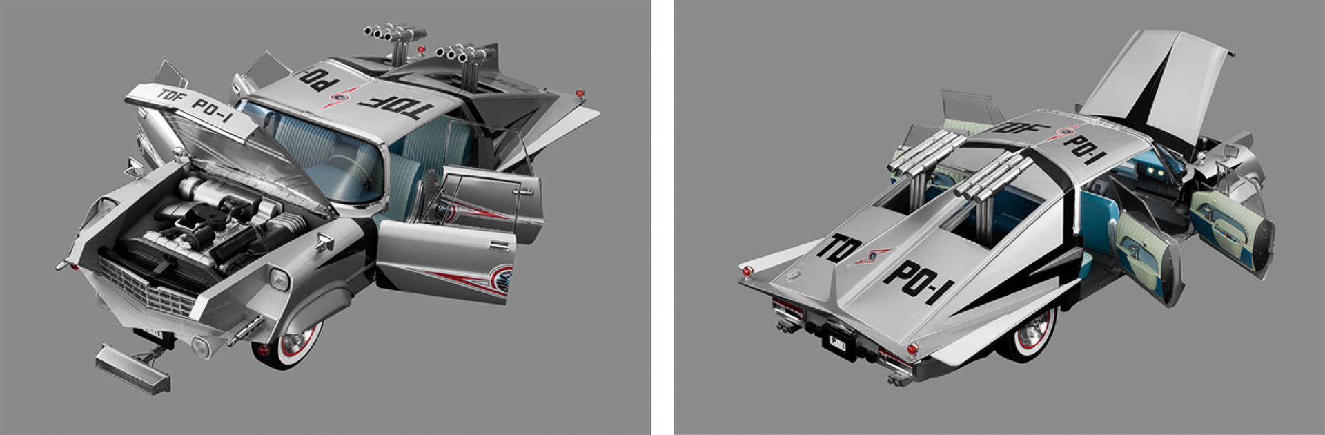 豊富な可動部分