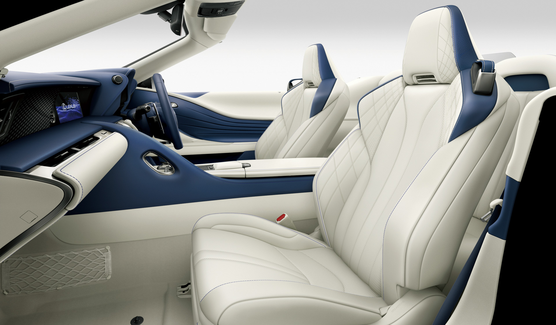 LC500 Convertible（インテリアカラー ： ブルー＆ホワイト）