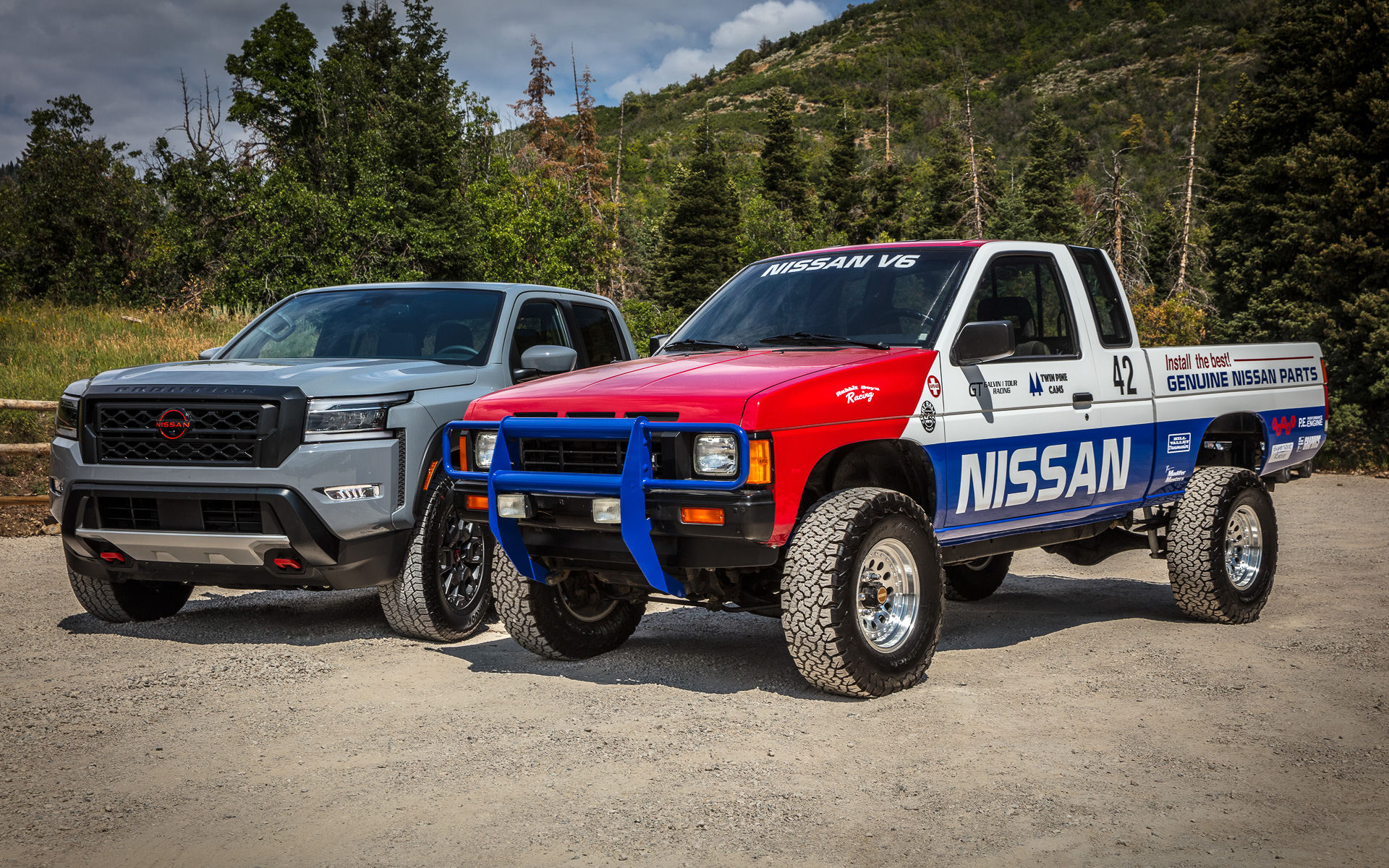 1980年台に活躍したダットサンカラーのマシン