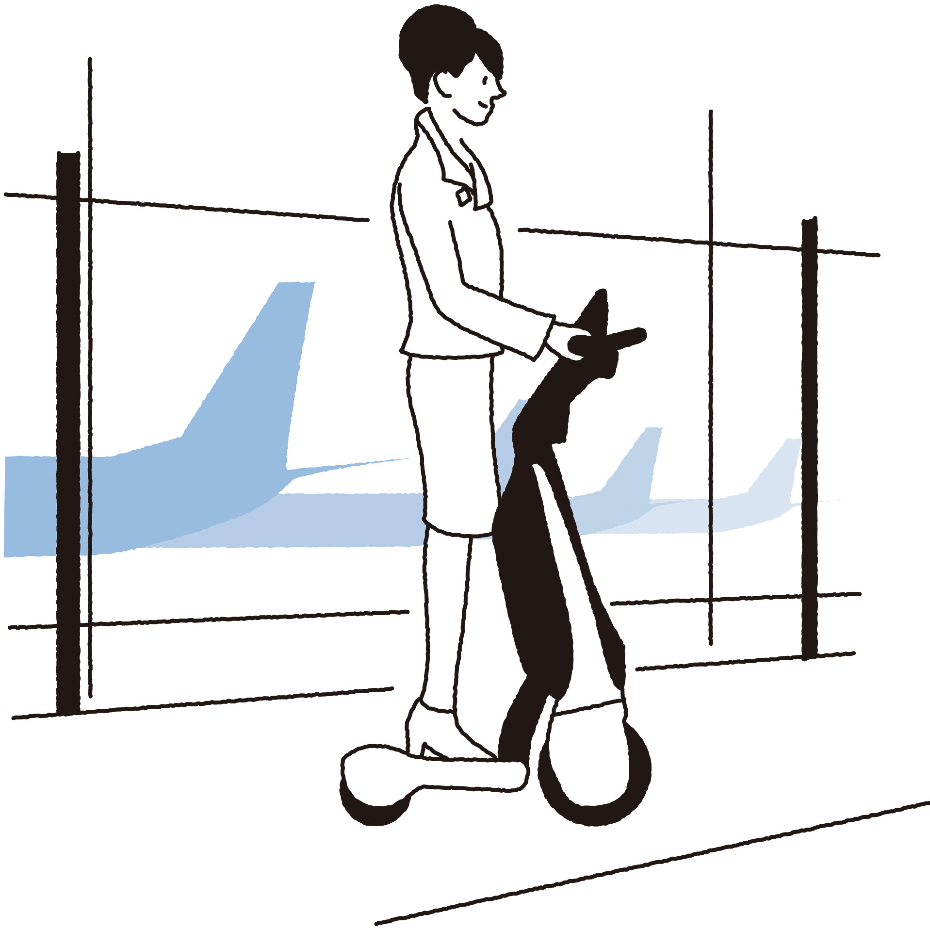 空港での利用想定シーン