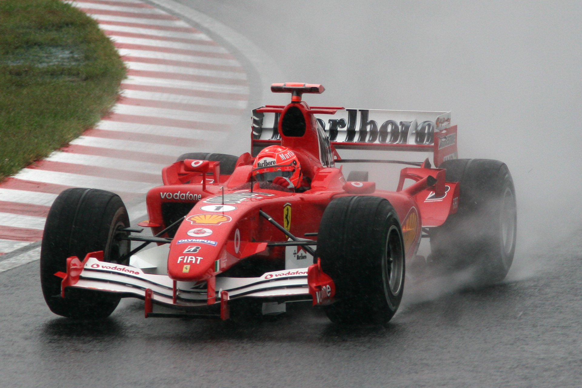 17番目にアタックし予選14位となったミハエル・シューマッハ