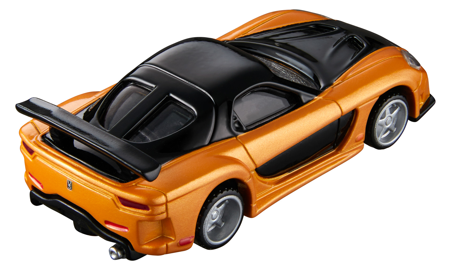 トミカプレミアムunlimited 01 ワイルド・スピード RX-7 商品サイズ：33.8×21.3×73.4mm（W×H×D）