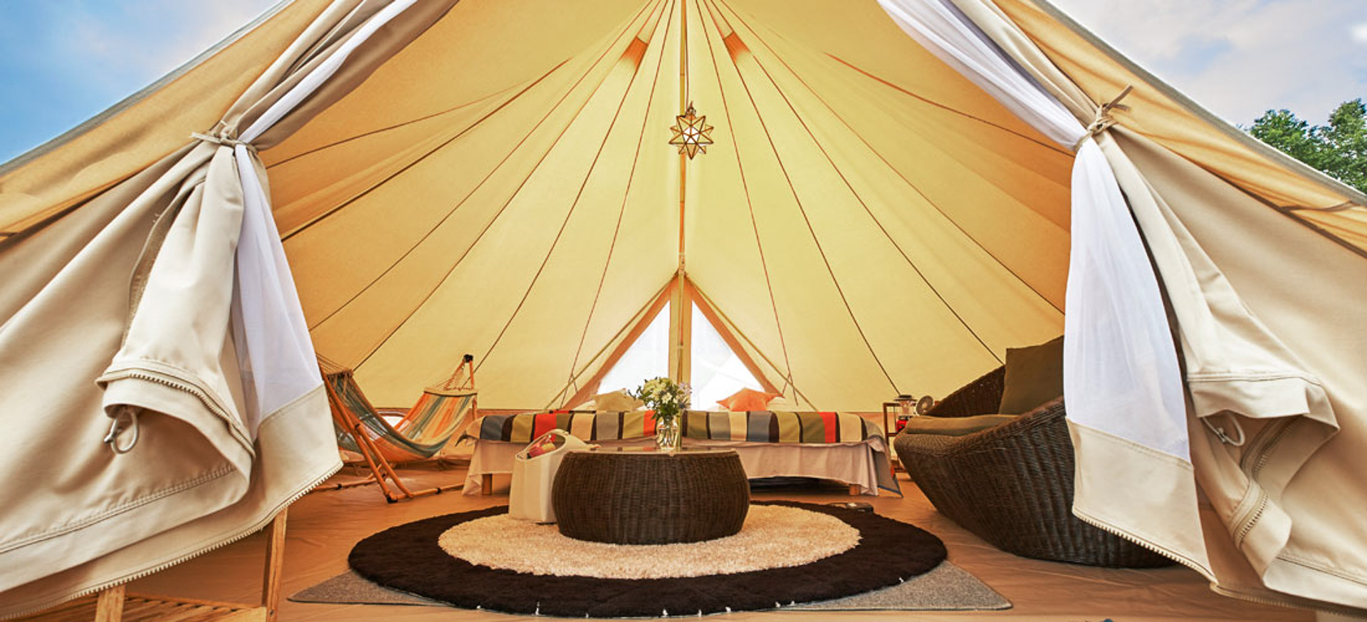 ツインリンクもてぎの「グランピング場」