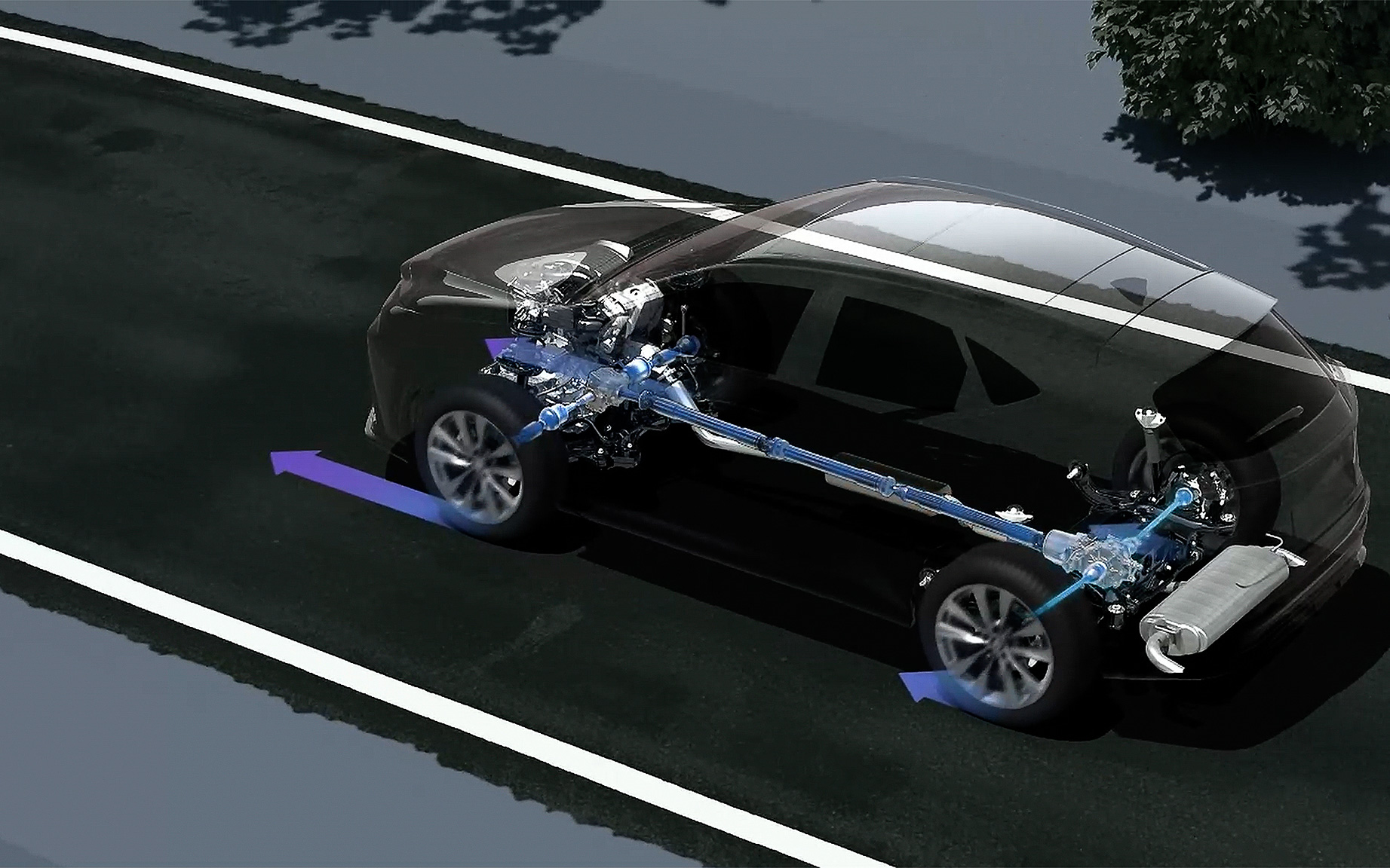 電子制御フルタイム4WD