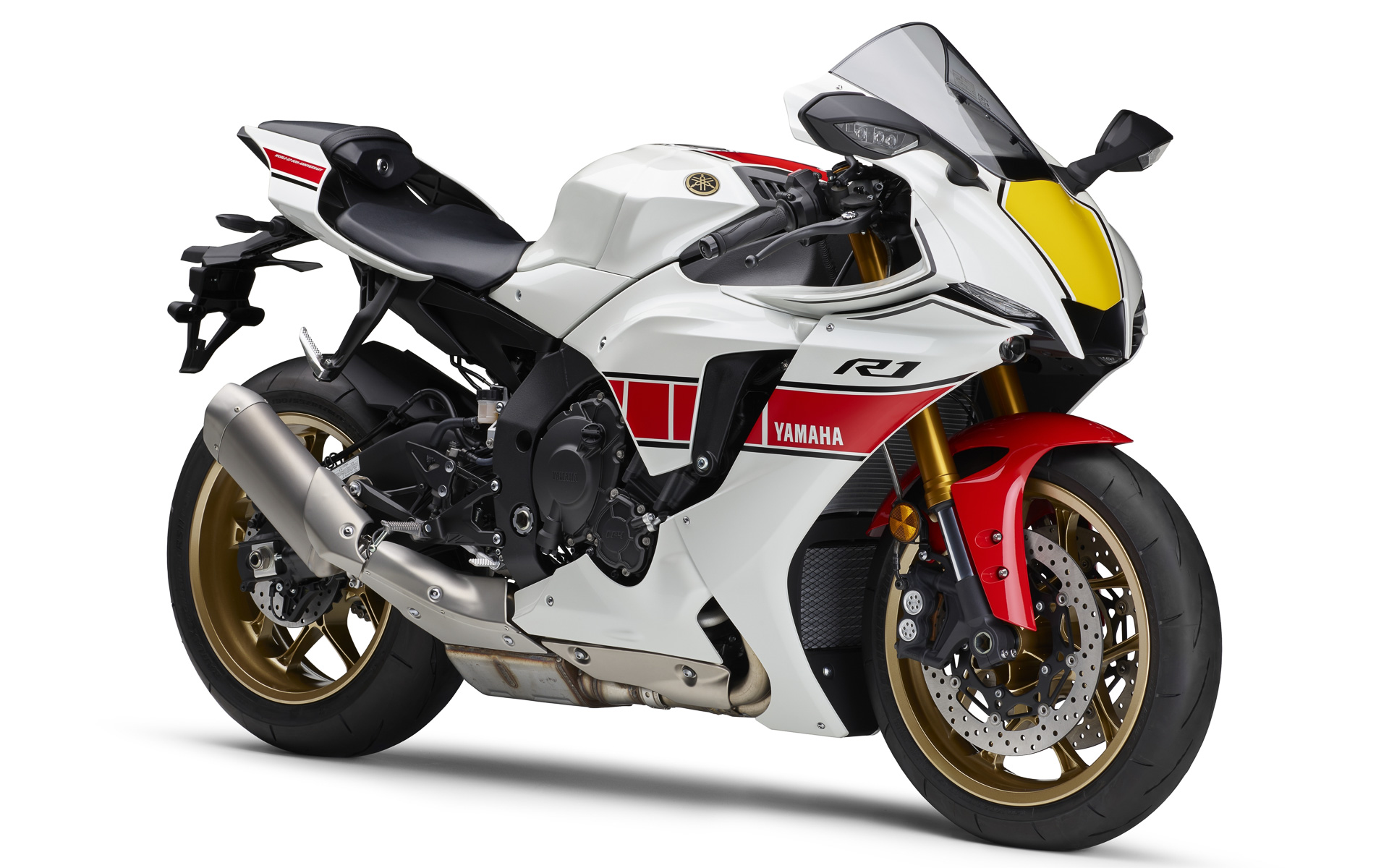 YZF-R1 ABS WGP 60th Anniversary　ボディカラー「シルキーホワイト」
