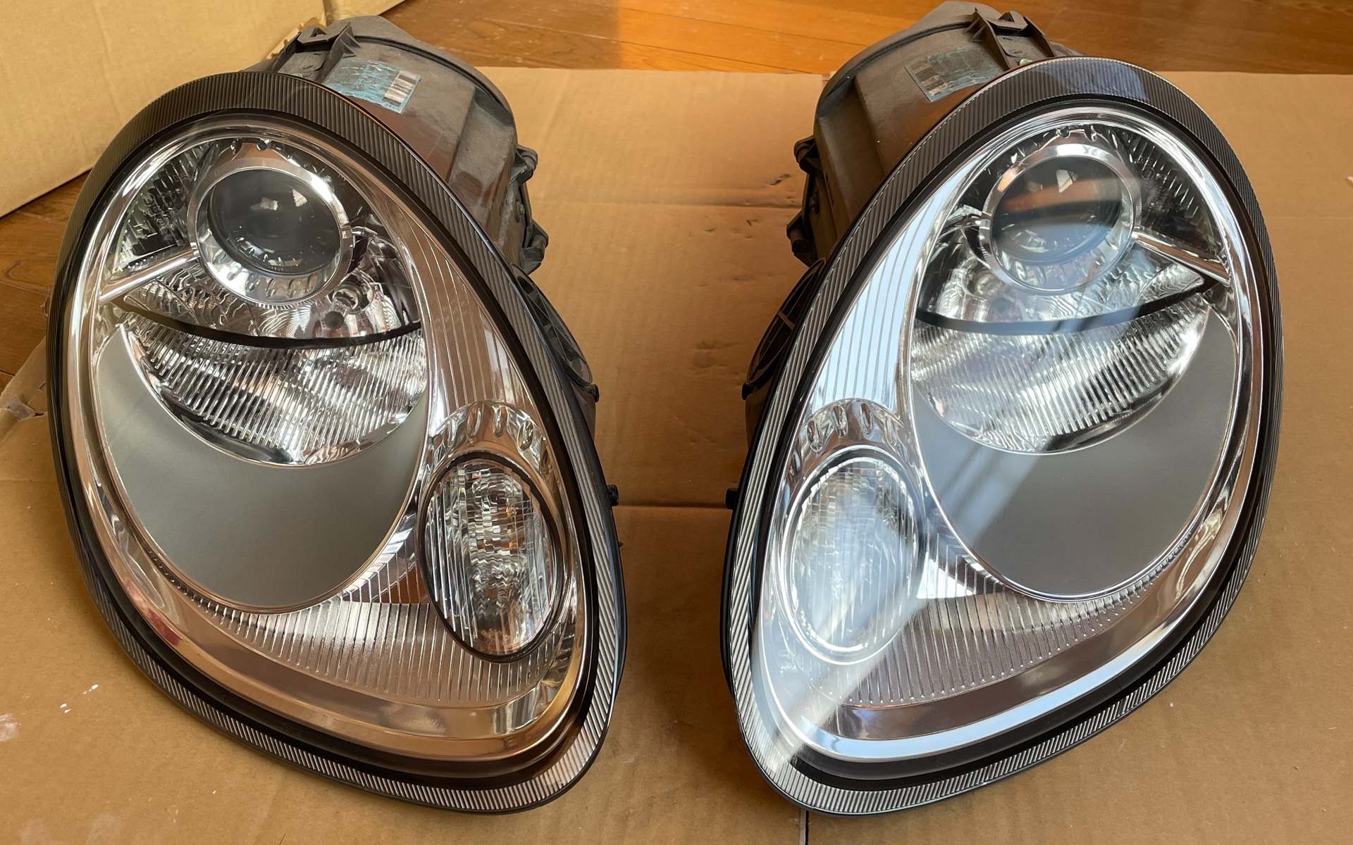 コーティング作業が完了した状態