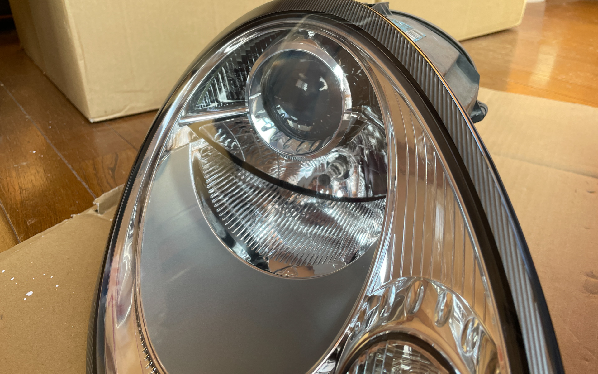 コーティングの塗りムラが出てくるのか不安であったが、仕上がりの状態を見ると気にならない