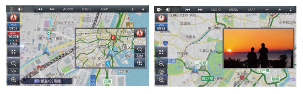 2画面表示機能を追加
