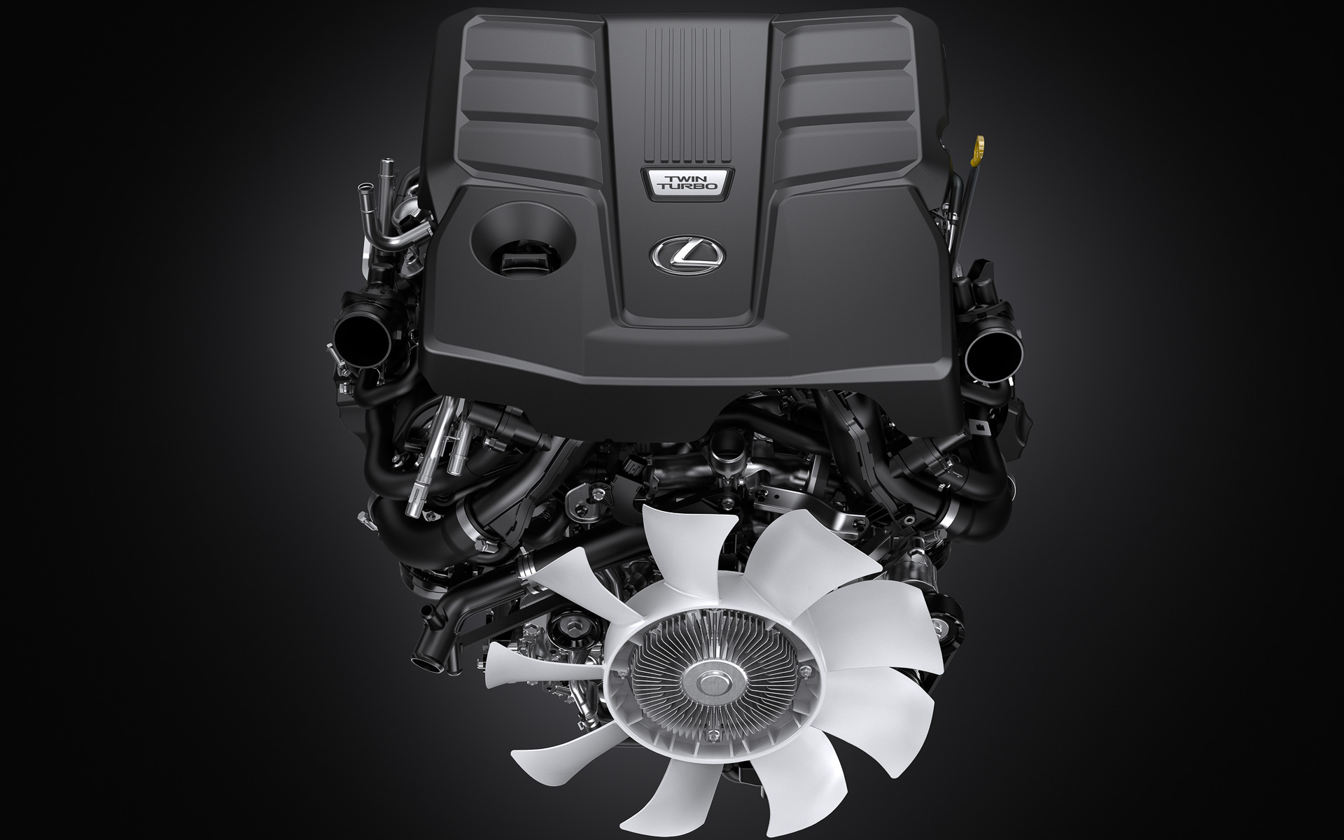 エンジンはV型6気筒3.5リッターツインターボ