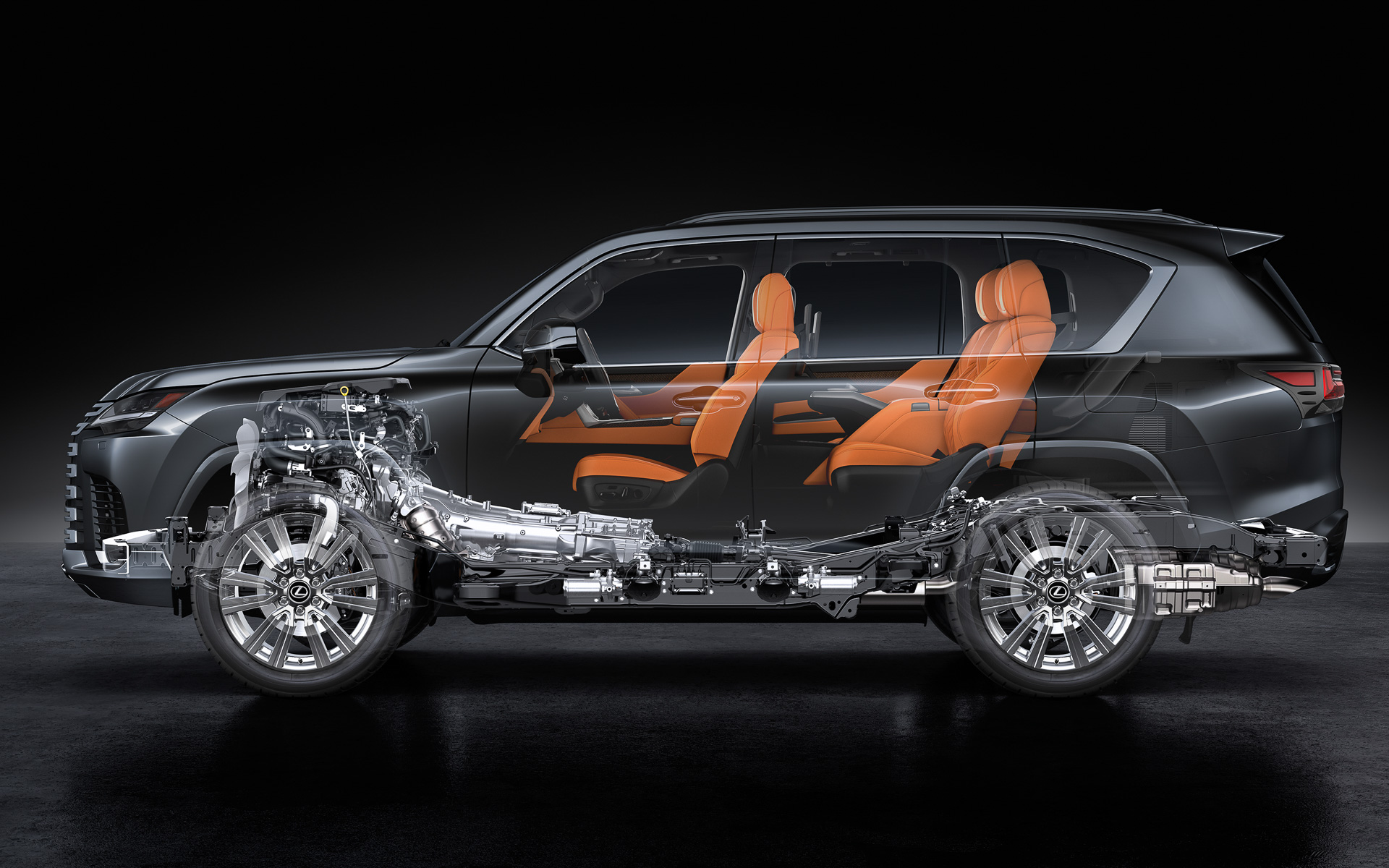 エグゼクティブは専用設計の4人乗り仕様