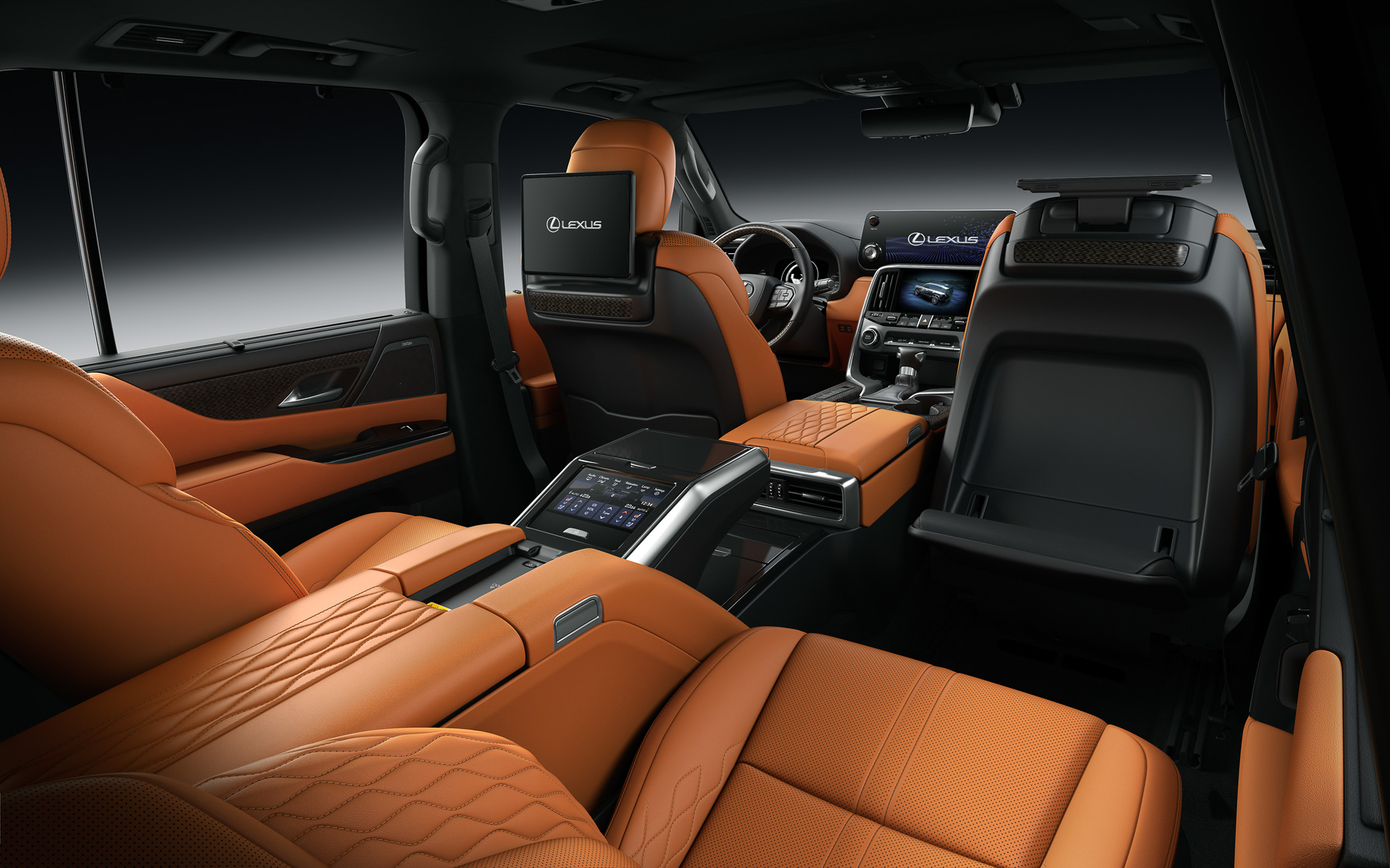 エグゼクティブ後席のリラックスモード時