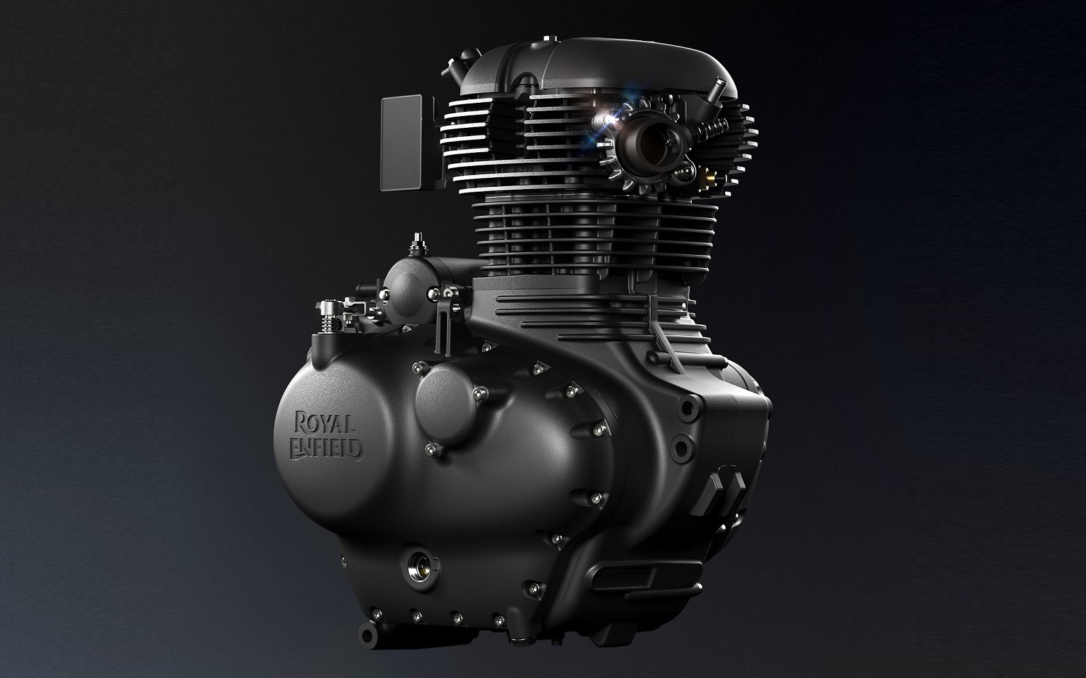 搭載されるエンジンは空冷単気筒349cc