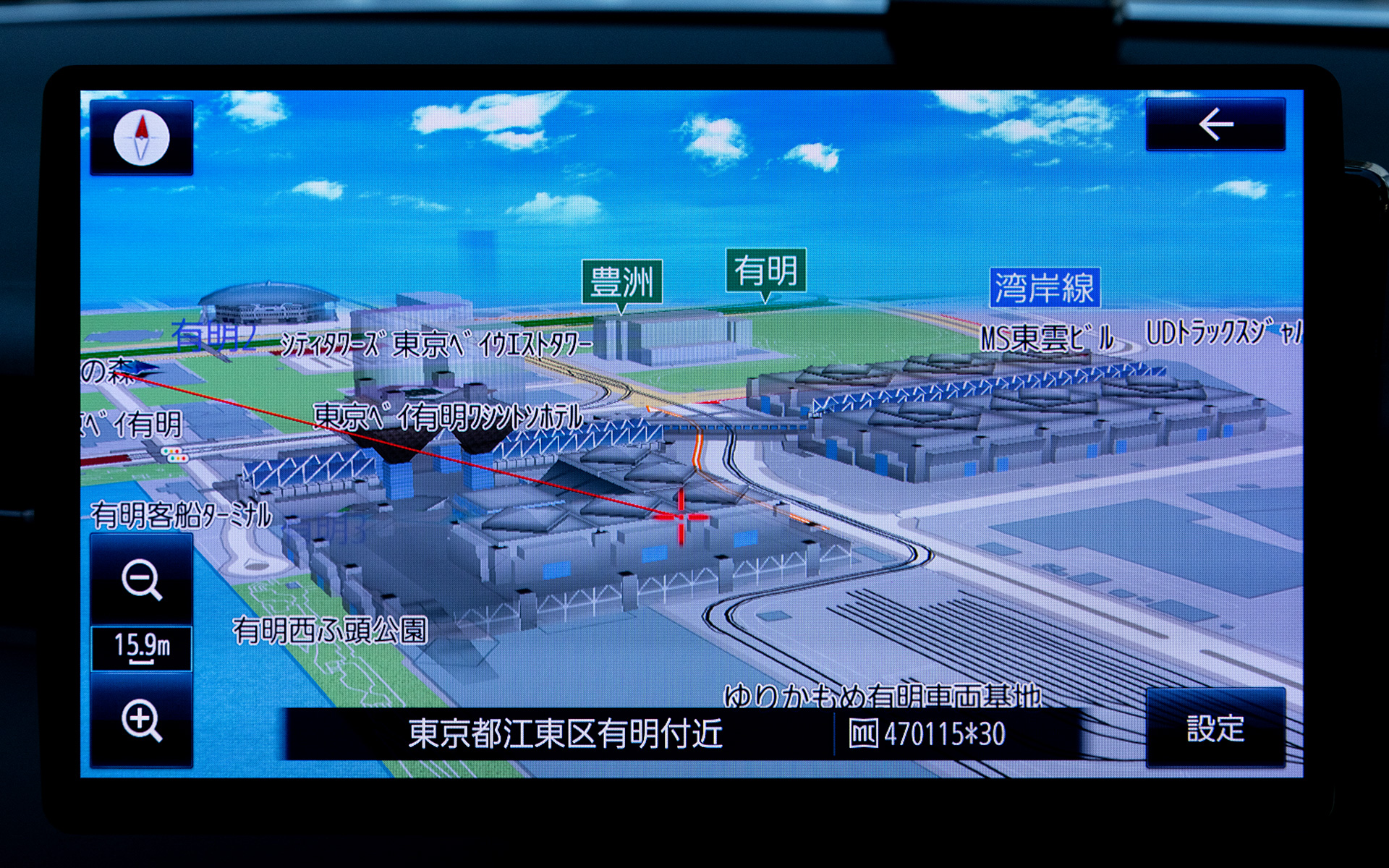 東京ビッグサイト（東京国際展示場）周辺