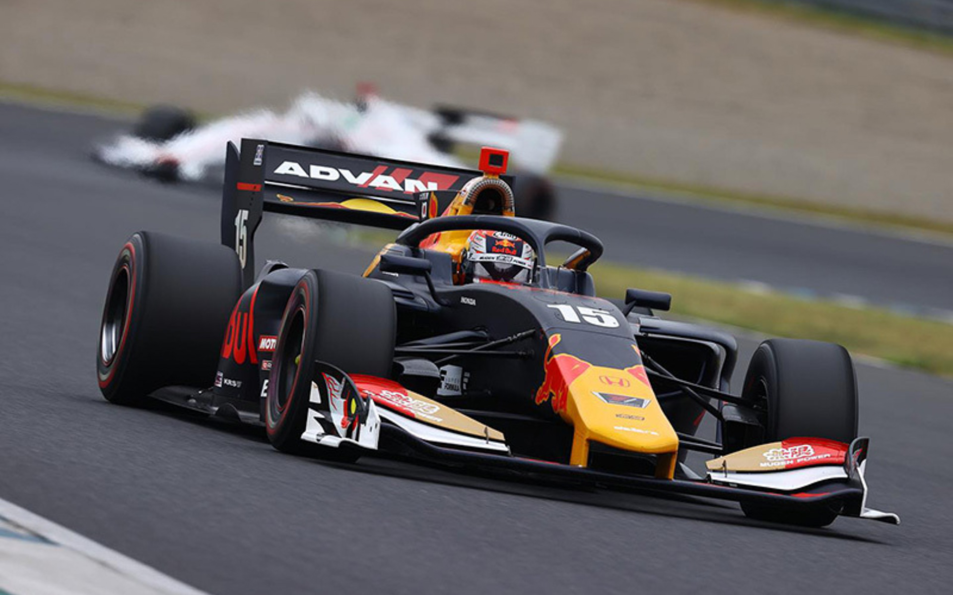 第6戦で初勝利を飾った大津弘樹選手（レッドブル･ムゲン･チーム･ゴウ）