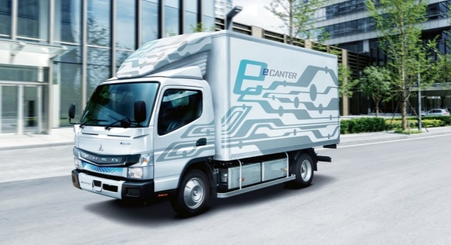 2017年の発売以来、これまでに250台以上を納車してきた小型EV（電気自動車）トラック「eCanter」