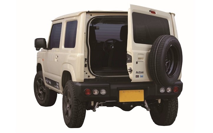 バックドアを好きな角度で止められる「RVフリーストップドアオープナー」