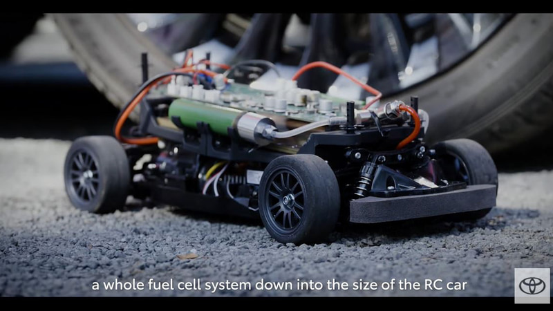 トヨタとタミヤ、英国で水素燃料電池で走る「RC MIRAI」を完成 - Car Watch