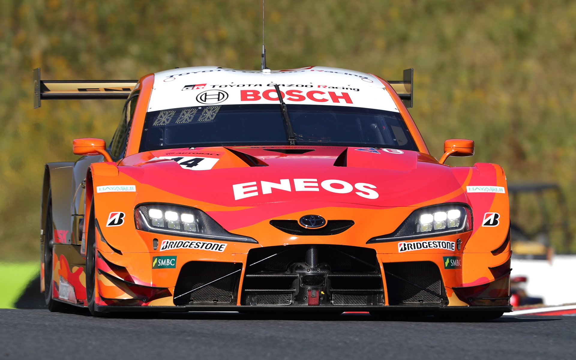 14号車 ENEOS X PRIME GR Supra（大嶋和也/山下健太組、BS）は2位