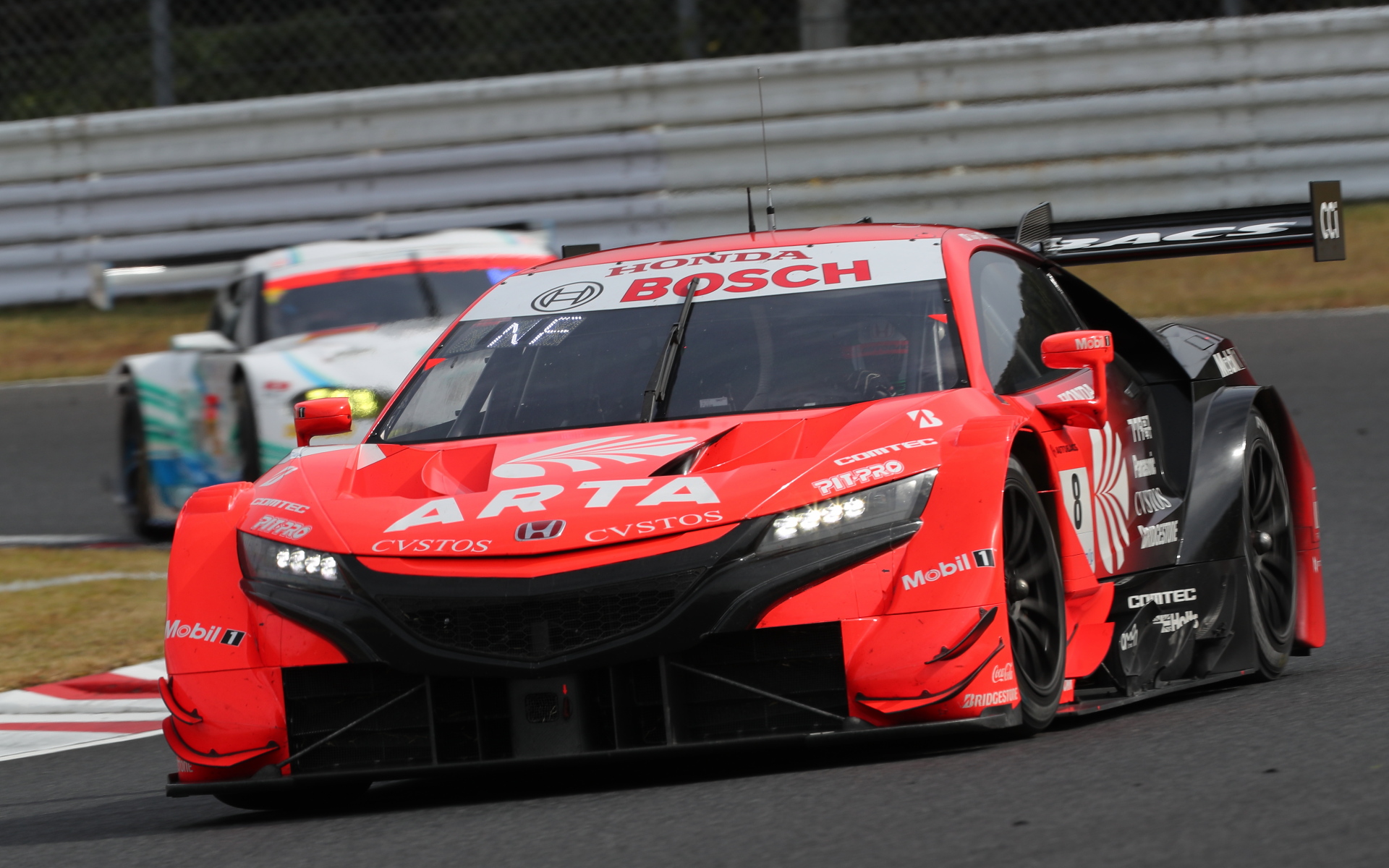 GT500を優勝した8号車 ARTA NSX-GT（野尻智紀/福住仁嶺組、BS）