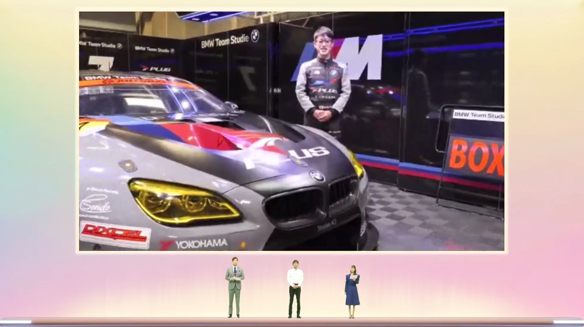 翌日の予選に向けて意気込みを語る荒選手