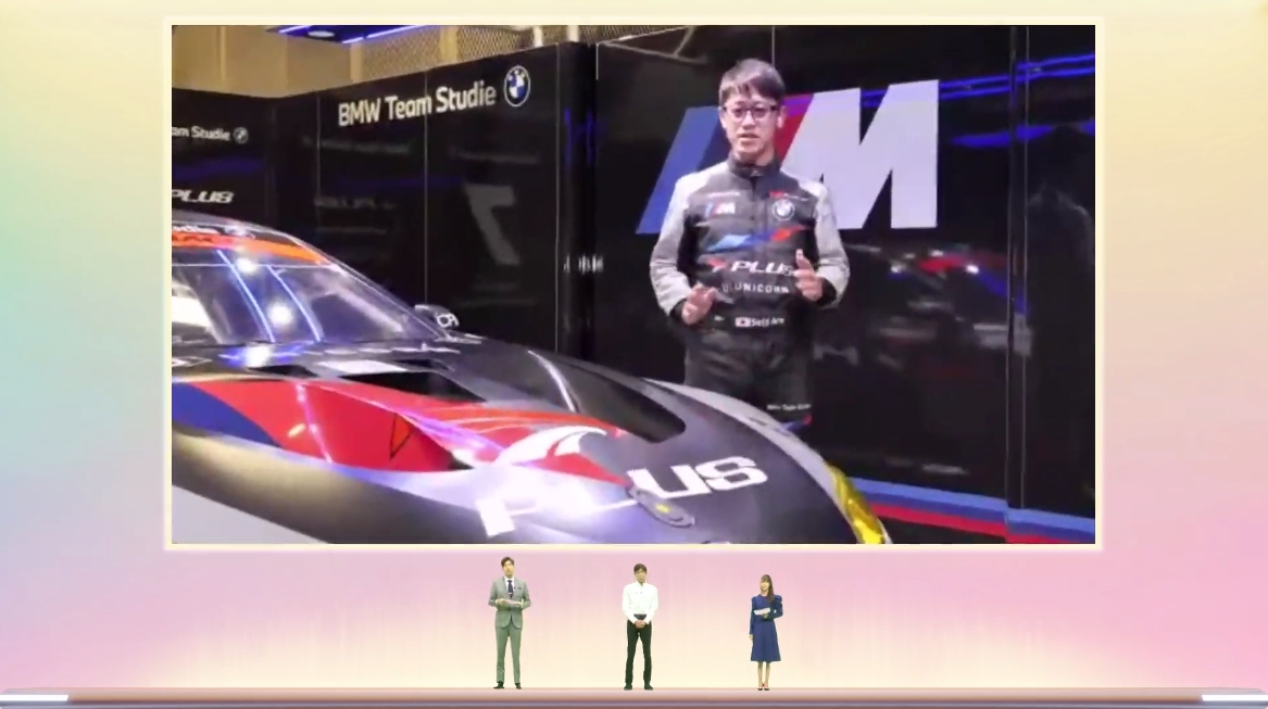 翌日の予選に向けて意気込みを語る荒選手