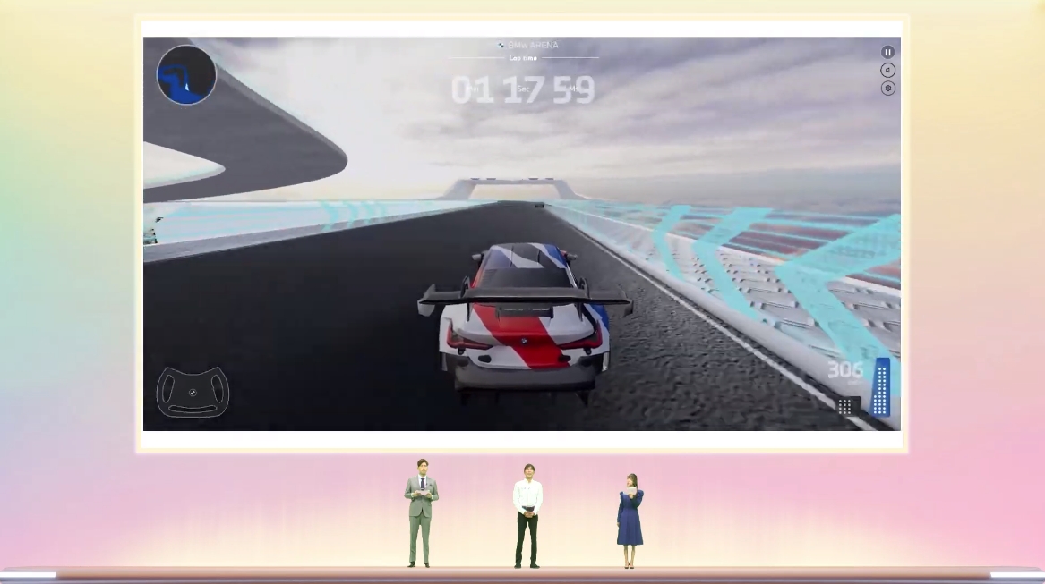 コースの走行イメージ