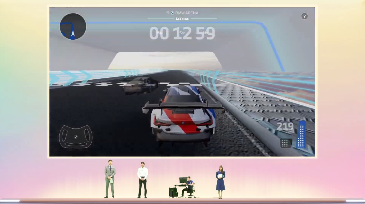 タイムアタック中の様子