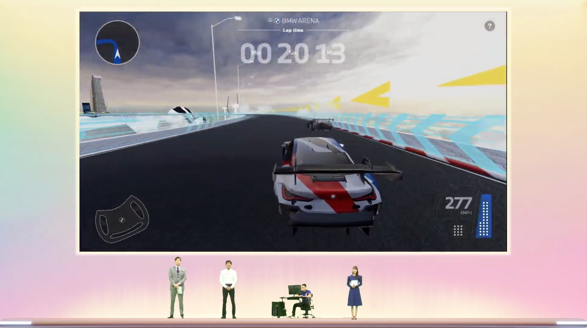 タイムアタック中の様子