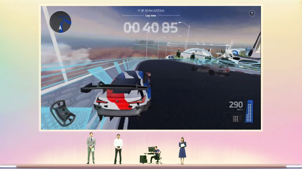 タイムアタック中の様子