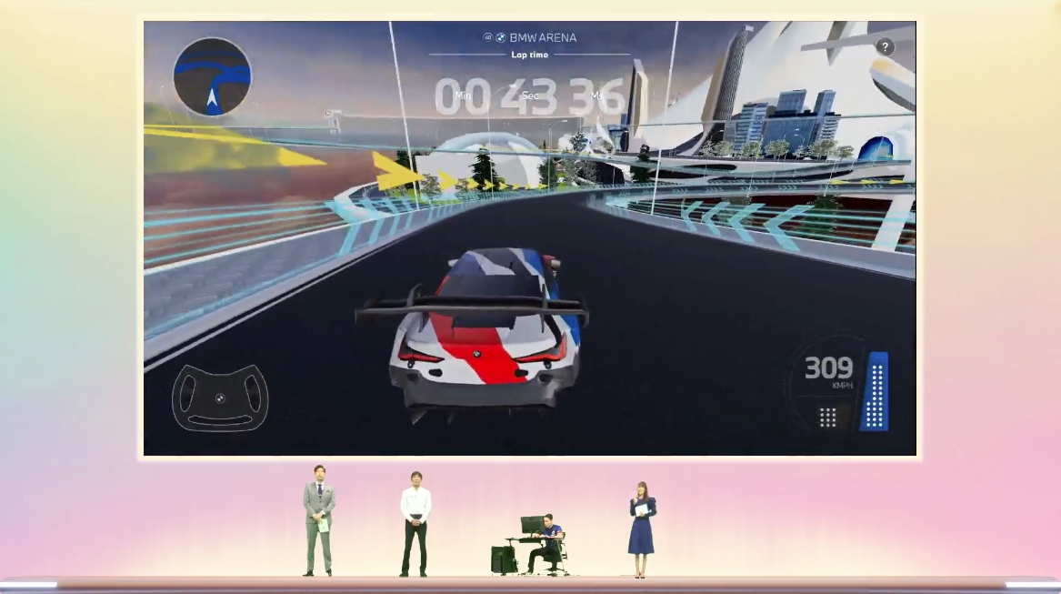 タイムアタック中の様子