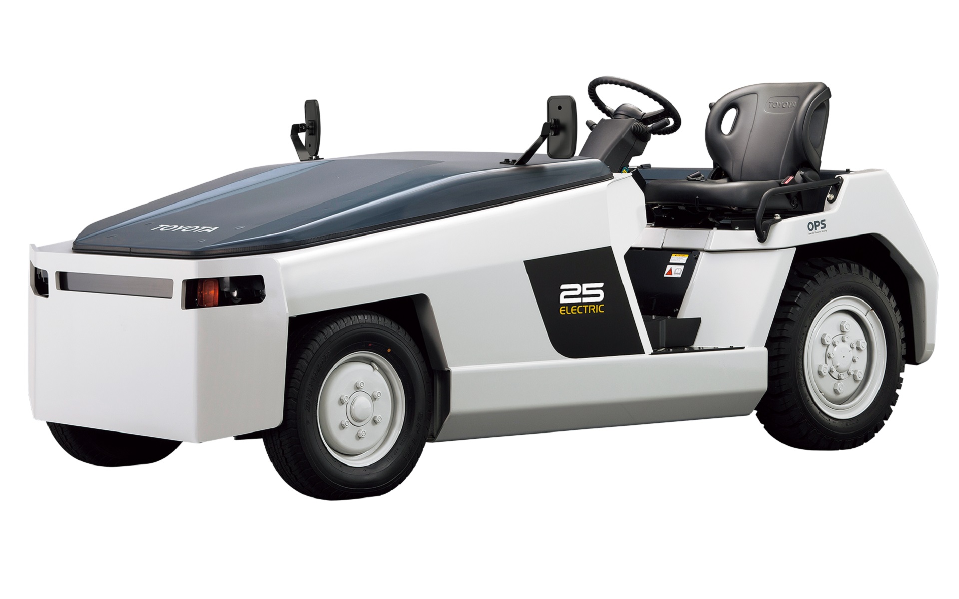 新型「電動トーイングトラクター（3TE25）」