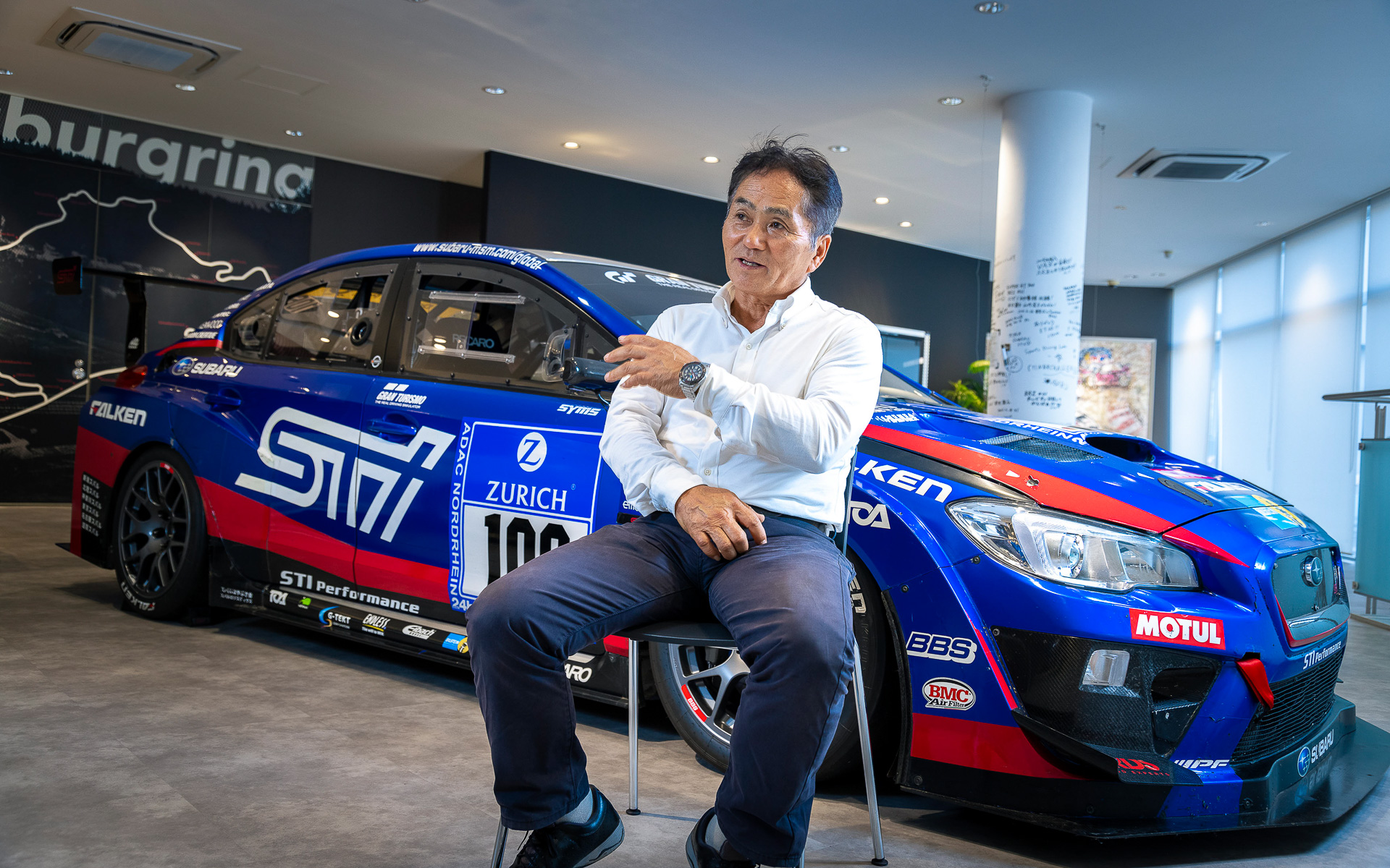 STIニュルブルクリンクチャレンジ総監督を務める辰己英治氏も開発に参画したという