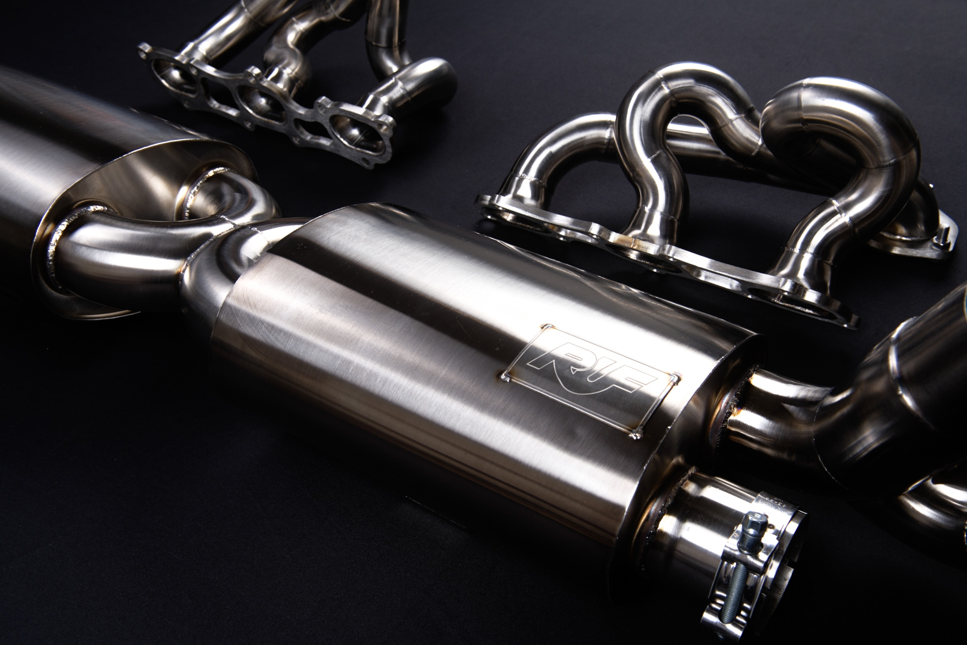 RUFインコネルマフラー＆エキゾーストマニフォルド(R91-745用)