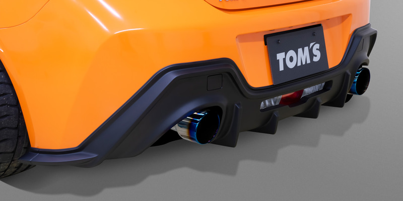 トヨタ　86 ZN6 前期　エキゾーストシステム　トムス　バレル　リアマフラー GR86】エキゾーストシステム「トムス・バレル」