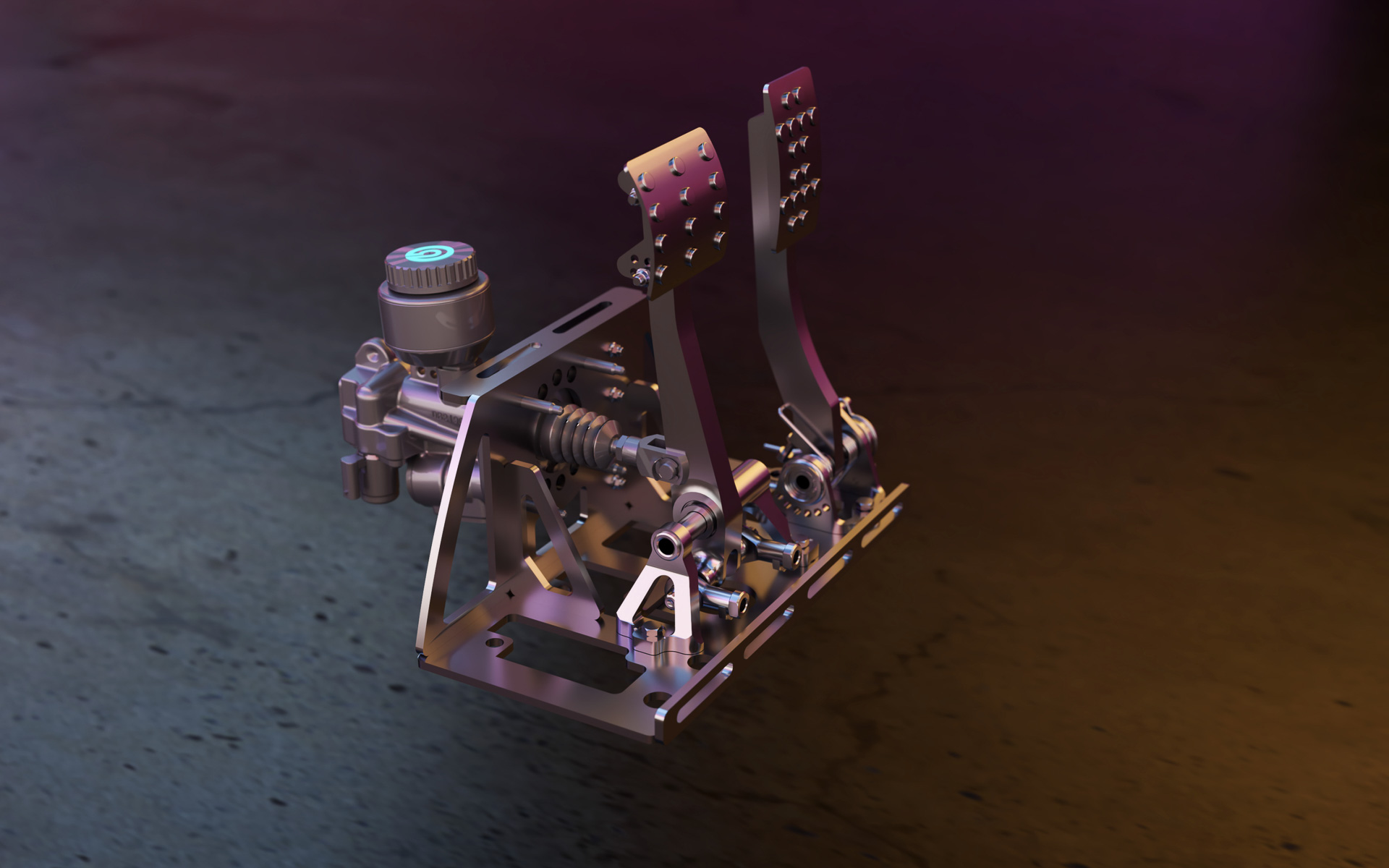 ブレーキペダルボックス