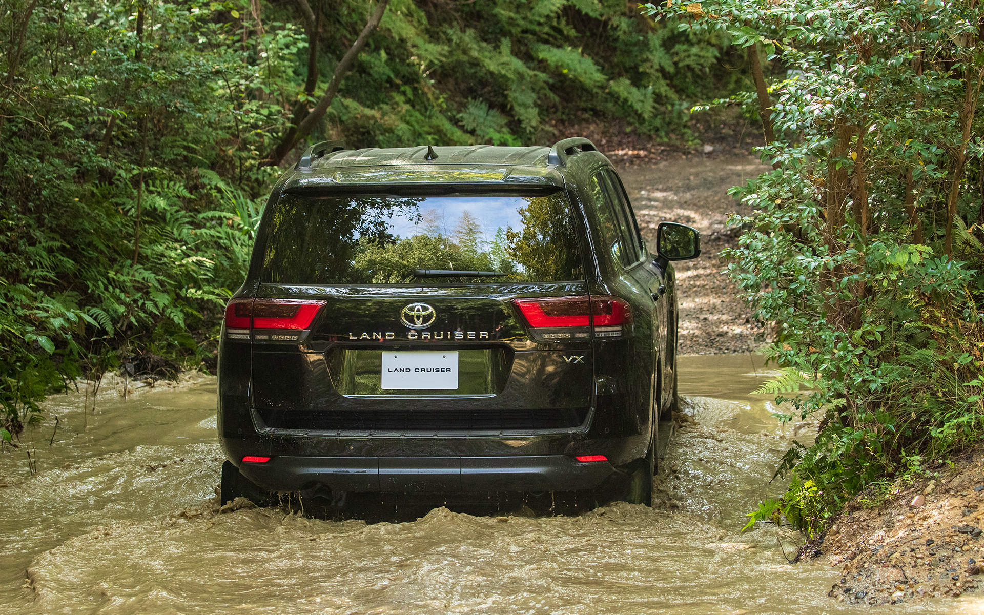 コースに渡河エリアも設定されたAコース