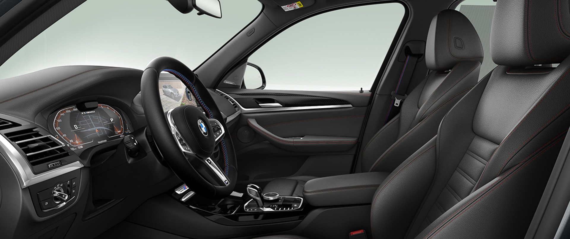 X3 M40d M Sport Editionの内装