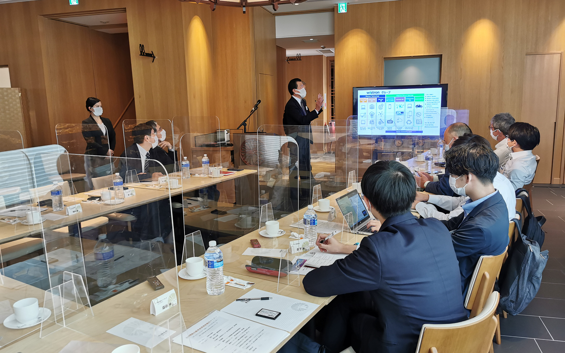 今回のセミナーは感染対策を考慮して少人数制で行なわれた