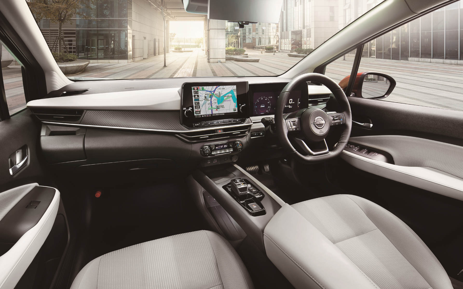 内装色に新色「エアリーグレー」を設定