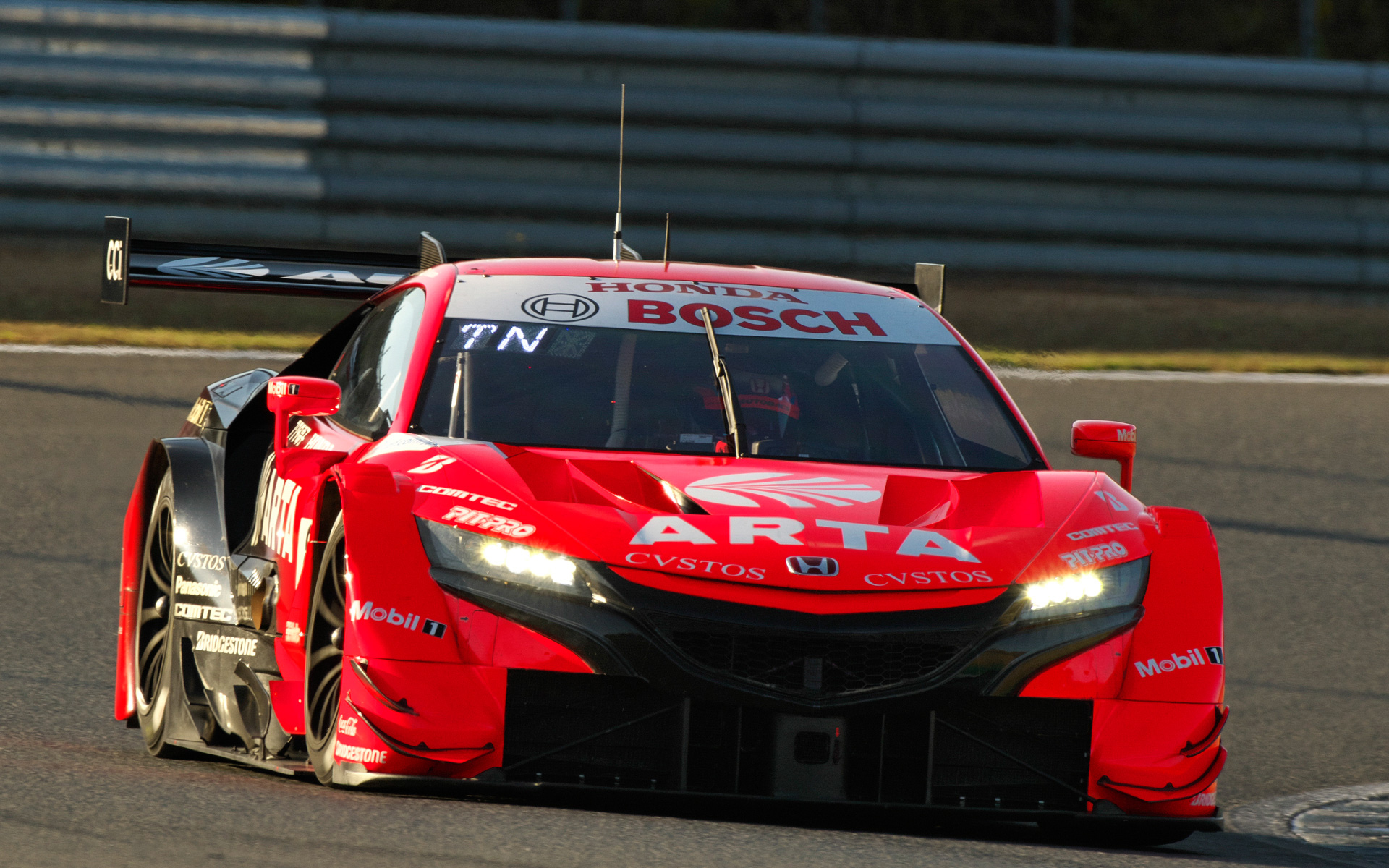 予選3位の8号車 ARTA NSX-GT（野尻智紀/福住仁嶺組、BS）