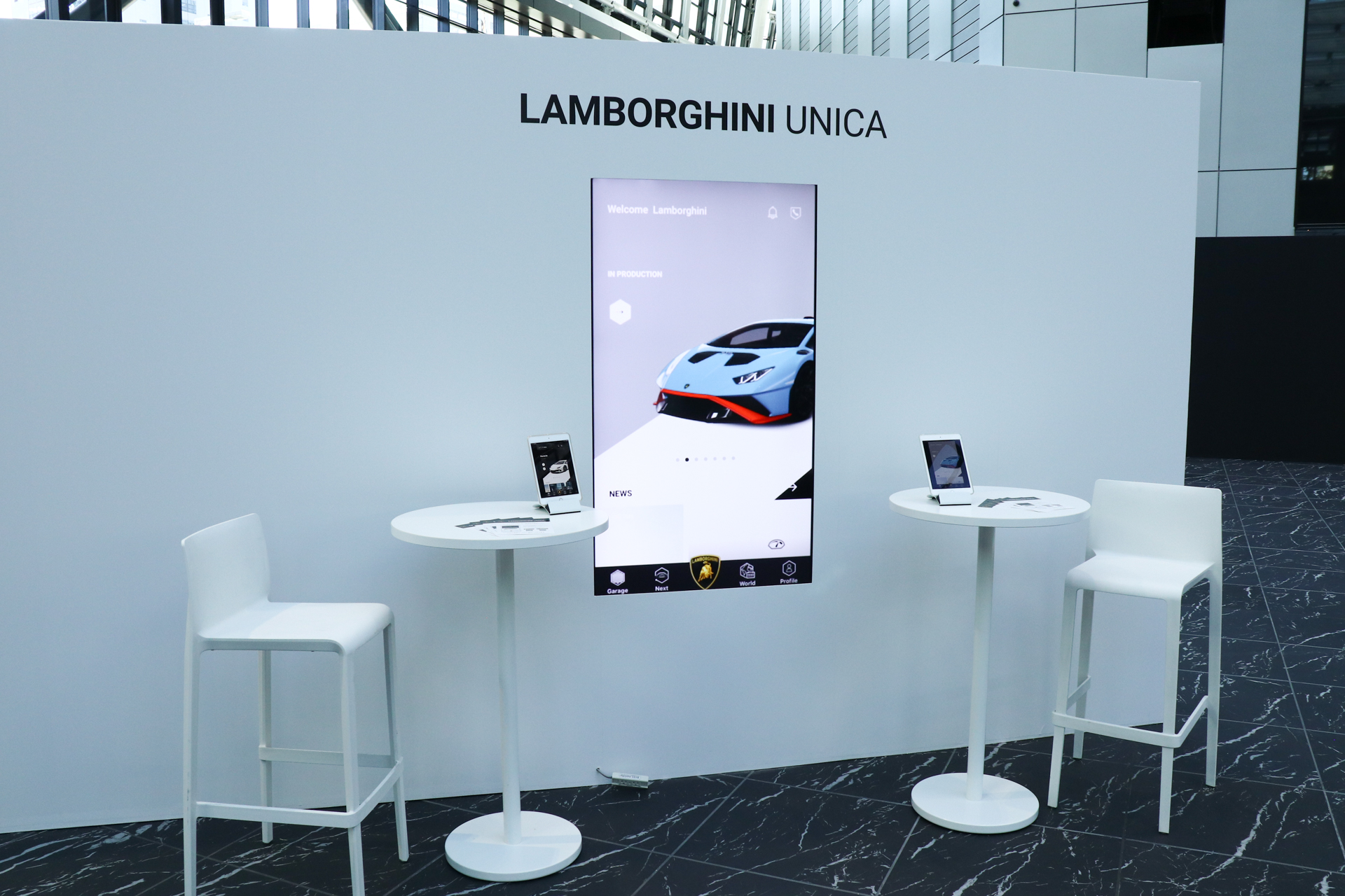 オーナー向けの専用アプリ「UNICA」の紹介コーナー